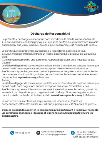 Les Rex'Runners 2025 V4
